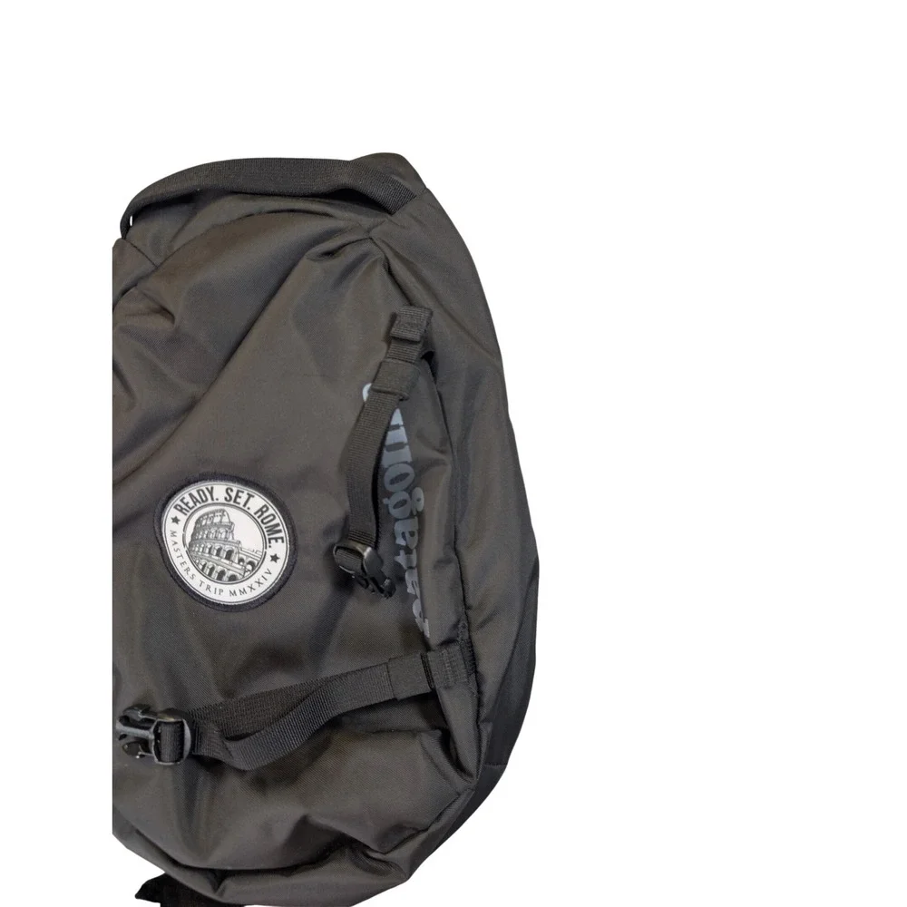 Patagonia Unisex Atom Sling 8L Black Recycled Polyester Backpack Bag Size OS